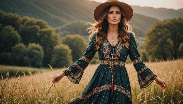 Explorez la magie de la robe bohème : style et élégance